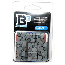 Load image into Gallery viewer, B3 Customs Cobblestone (Plant Overgrowth) Tile Part Pack (20 Tiles) made with LEGO parts