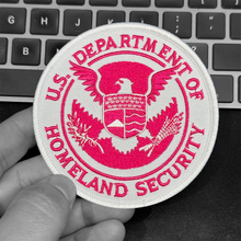 Load image into Gallery viewer, PBX-011-C Pink Breast Cancer Awareness Month CBP Officer Field Ops Border Patrol Agent HSI CIS Patch