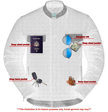 Load image into Gallery viewer, Men's Full Cut Denim Jacket – Leather Trim &amp; Hidden Pockets