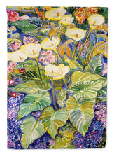 Load image into Gallery viewer, Arum Lilies by Neil Drury Flag Canvas House Size DND0001CHF