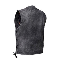 Load image into Gallery viewer, Men's Gray Single Back Panel Smart Access Pockets Vest