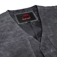 Load image into Gallery viewer, Men's Gray Single Back Panel Smart Access Pockets Vest