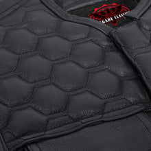 Load image into Gallery viewer, Black Horse Men's Leather Motorcycle Vest
