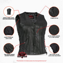 Load image into Gallery viewer, Her Miles Single Panel Concealment Vest