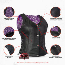 Load image into Gallery viewer, Miss Miles - Purple Paisley
