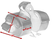 Load image into Gallery viewer, Two Strap Saddle Bag