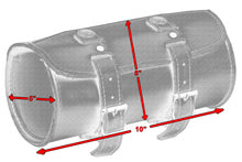 Load image into Gallery viewer, Premium Small Leather Round Tool Bag