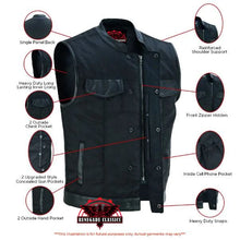 Load image into Gallery viewer, Concealed Snap Closure, Textile Material, Scoop Collar &amp; Hidden