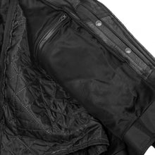 Load image into Gallery viewer, Freedom Rider Black Men's Leather Jacket – Eagle Embossed