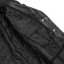 Load image into Gallery viewer, Freedom Rider Black Men's Leather Jacket – Eagle Embossed
