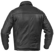 Load image into Gallery viewer, Men's Black Drum Dyed New Zealand Lambskin Jacket