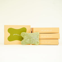 Load image into Gallery viewer, Real Jade Gua Sha Facial Stone U-Shape