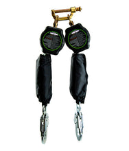 Load image into Gallery viewer, Frontline RPA062S Aramid Twin Fiber Web Single Leg 6' SRL with Steel Snap Hook Ends