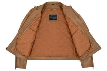 Load image into Gallery viewer, Sahara Men's Brown Fashion Leather Jacket