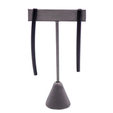 Load image into Gallery viewer, Black Twig Stick Stud Earrings