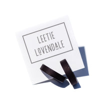Load image into Gallery viewer, Black Matte Mini Classic Hoop Earrings