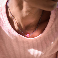 Load image into Gallery viewer, Simple Bauble Paperclip Necklace