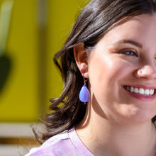 Load image into Gallery viewer, Chambray Blue Opal Nola Earrings