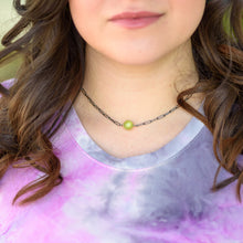 Load image into Gallery viewer, Simple Bauble Paperclip Necklace
