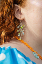 Load image into Gallery viewer, Colorful Statement Necklaces with Charms (Pink or Orange)