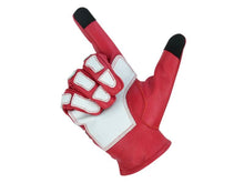Load image into Gallery viewer, Skeletal Grip Red and White Skeleton Design Riding Glove