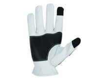 Load image into Gallery viewer, Glove Grace White and Black Skeleton Hand Riding Glove
