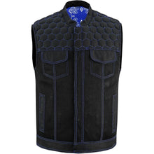 Load image into Gallery viewer, Cold Burn Men's Black Mesh Textile Vest