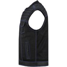 Load image into Gallery viewer, Cold Burn Men's Black Mesh Textile Vest