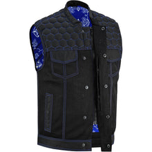 Load image into Gallery viewer, Cold Burn Men's Black Mesh Textile Vest