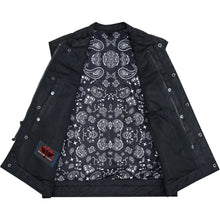 Load image into Gallery viewer, Mesh Heat Men's Black Mesh Textile Vest