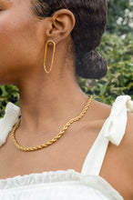 Load image into Gallery viewer, Chunky Twisted Titanium Necklace