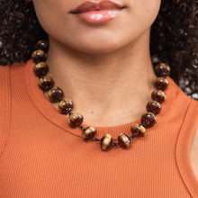 Load image into Gallery viewer, Caramel Moonglow Amelia Necklace
