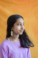 Load image into Gallery viewer, Shimmering Iridescent Petal Earrings