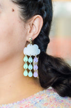 Load image into Gallery viewer, Pastel Rainbow Cloud Pride Earrings