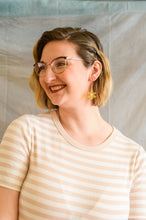 Load image into Gallery viewer, Floral Threader Earrings