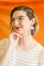 Load image into Gallery viewer, Translucent Pride Rainbow Earrings
