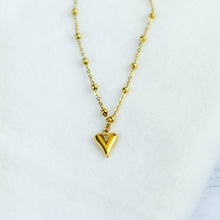 Load image into Gallery viewer, Heart Titanium Necklace