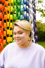 Load image into Gallery viewer, Window To Your Soul Rainbow Earrings