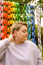 Load image into Gallery viewer, Window To Your Soul Rainbow Earrings