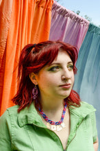 Load image into Gallery viewer, Blue/Pink/Purple "Love" Necklace