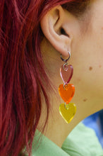 Load image into Gallery viewer, Translucent Rainbow Hearts