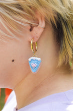 Load image into Gallery viewer, Slice of Cotton Candy Cake Earrings