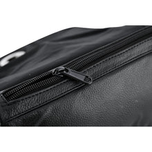 Load image into Gallery viewer, Women's Black Construction Leather Purse/Shoulder Bag