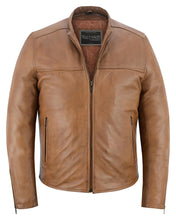 Load image into Gallery viewer, Sahara Men's Brown Fashion Leather Jacket