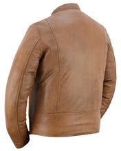 Load image into Gallery viewer, Sahara Men's Brown Fashion Leather Jacket