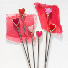 Load image into Gallery viewer, Heart swizzle sticks