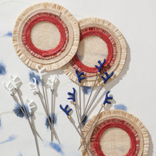 Load image into Gallery viewer, Coral cocktail picks, blue