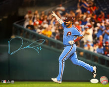 Load image into Gallery viewer, Darick Hall Runs The Bases Philadelphia Phillies Autographed Baseball Photo