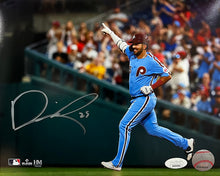 Load image into Gallery viewer, Darick Hall Runs The Bases Philadelphia Phillies Autographed Baseball Photo