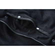 Load image into Gallery viewer, Men's Black Mesh Textile Vest with White Paisley Liner